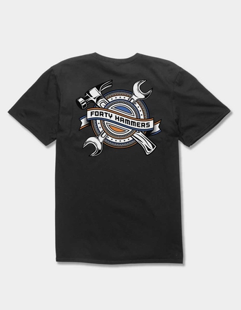 FORTY HAMMERS Tools Logo Unisex Tee Primary Image