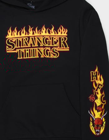STRANGER THINGS Mens Hoodie Alternative Image
