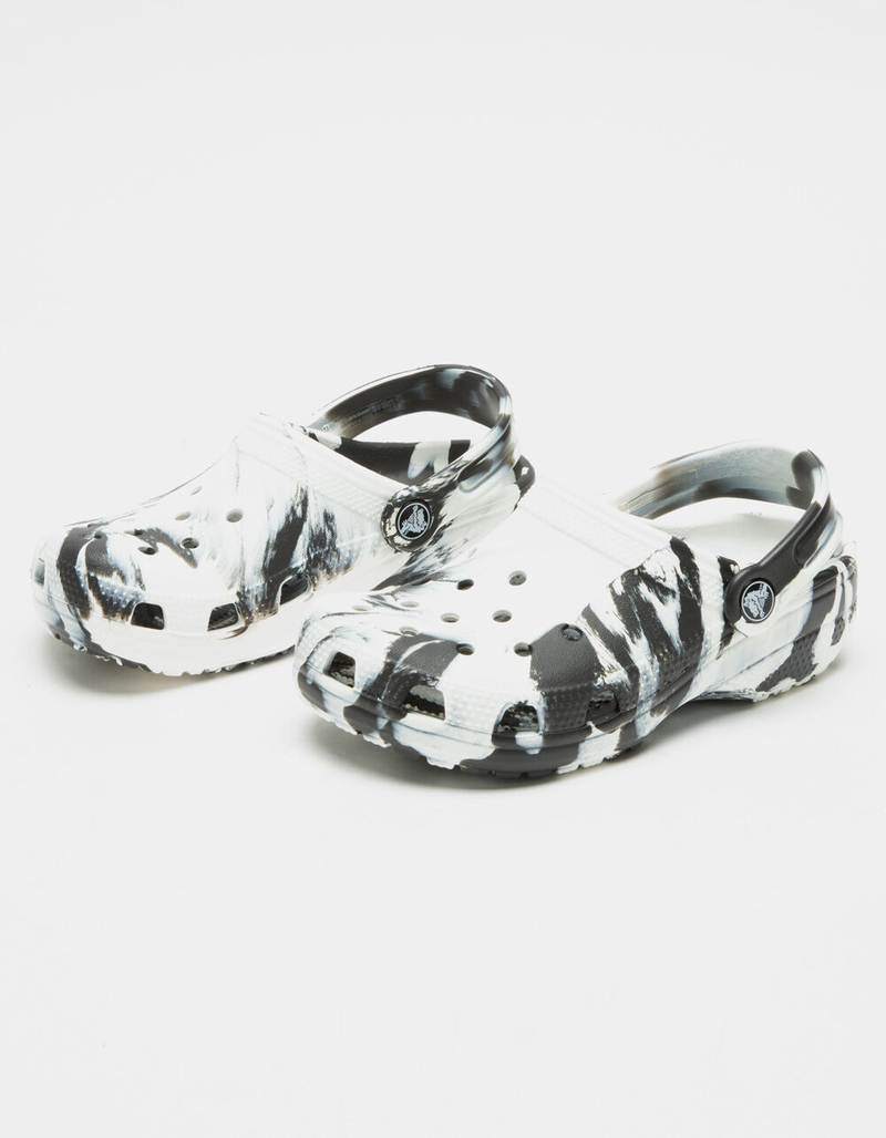CROCS Classic Marbled Kids Clogs image number 0