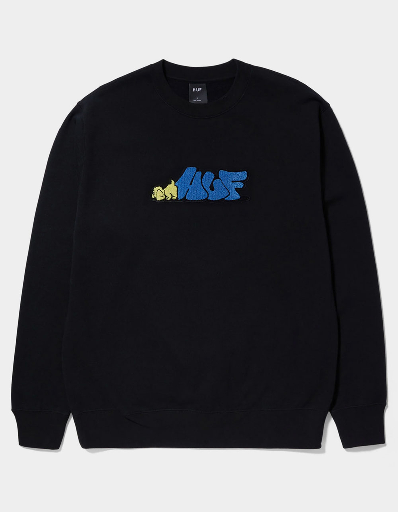 HUF Dog Sense Mens Crewneck Sweatshirt image number 0