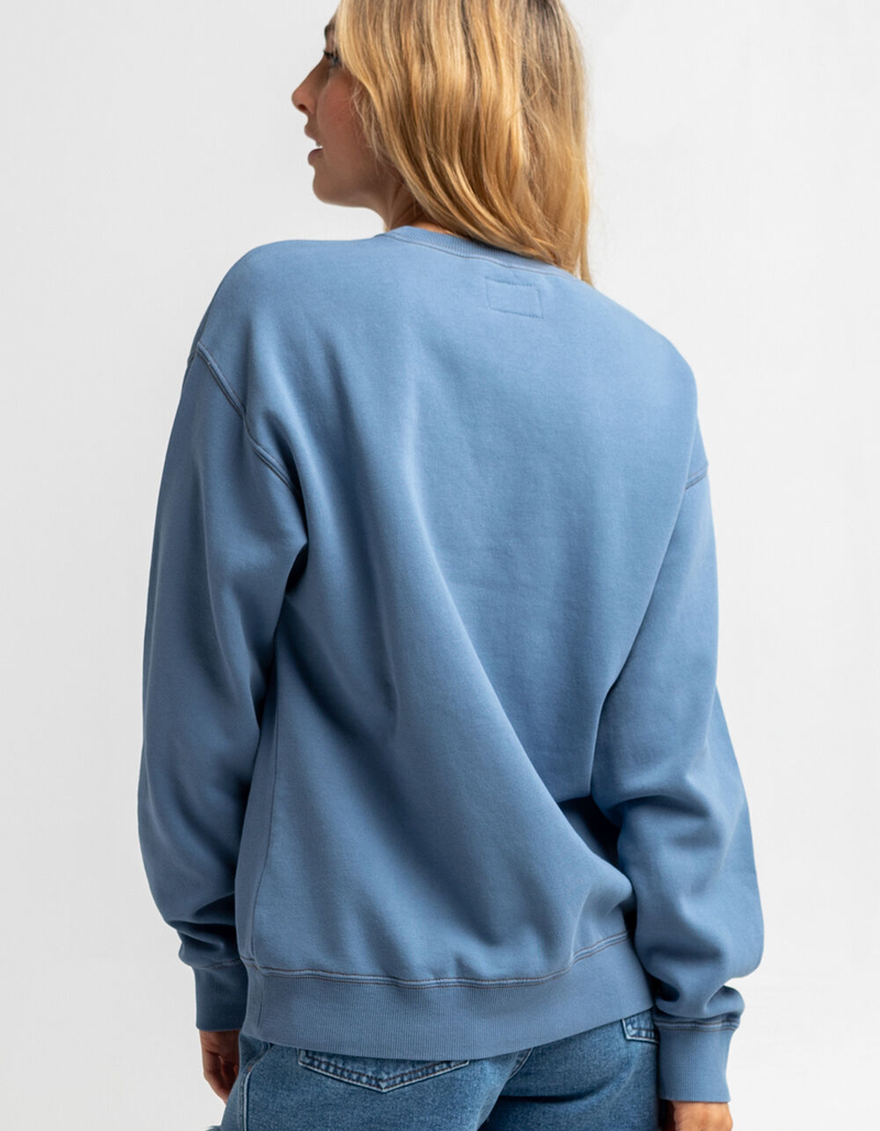 BILLABONG x Wrangler Wayward Womens Ocean Crew Sweatshirt image number 2