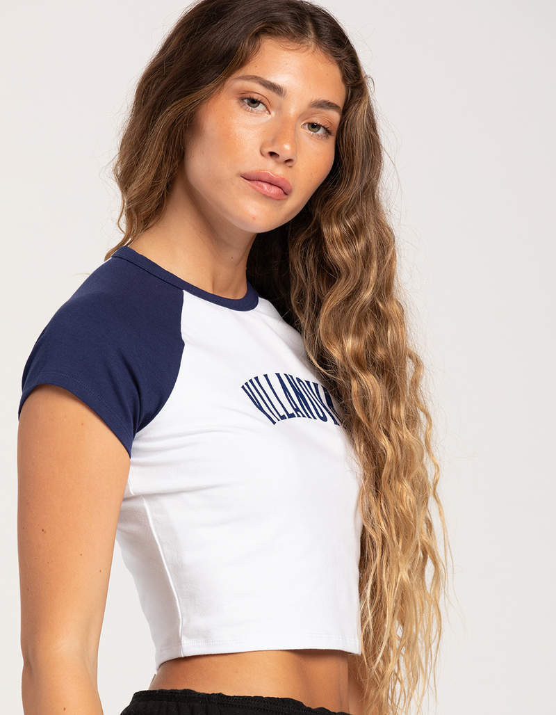 HYPE AND VICE Villanova Womens Raglan Tee image number 1