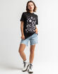 FULL TILT Flower Womens Oversized Tee image number 4