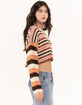 BDG Urban Outfitters Womens V Neck Striped Sweater image number 2