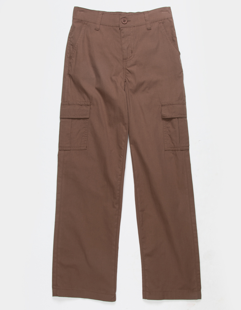 FULL TILT Elastic Waist Girls Cargo Pants image number 1