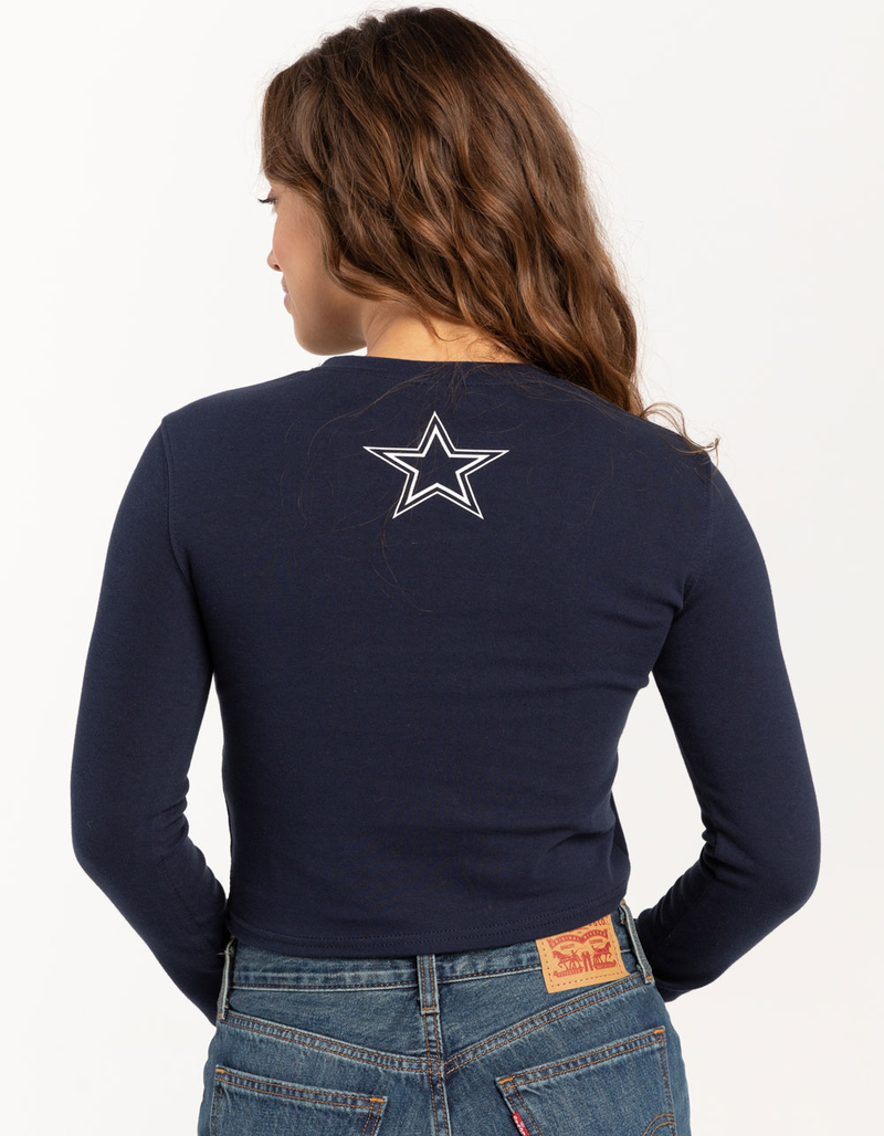 NFL Dallas Cowboys Womens Long Sleeve Baby Tee image number 3