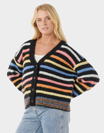RIP CURL Pacific Rider Womens Stripe Cardigan Primary Image
