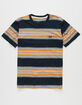 RVCA Fragment Striped Boys Tee image number 1