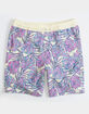 BLUE CROWN Acrylic Jungle Boys Swim Shorts image number 2