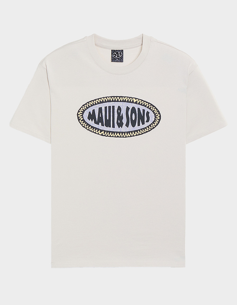 MAUI & SONS Madras Patch Mens Tee image number 0