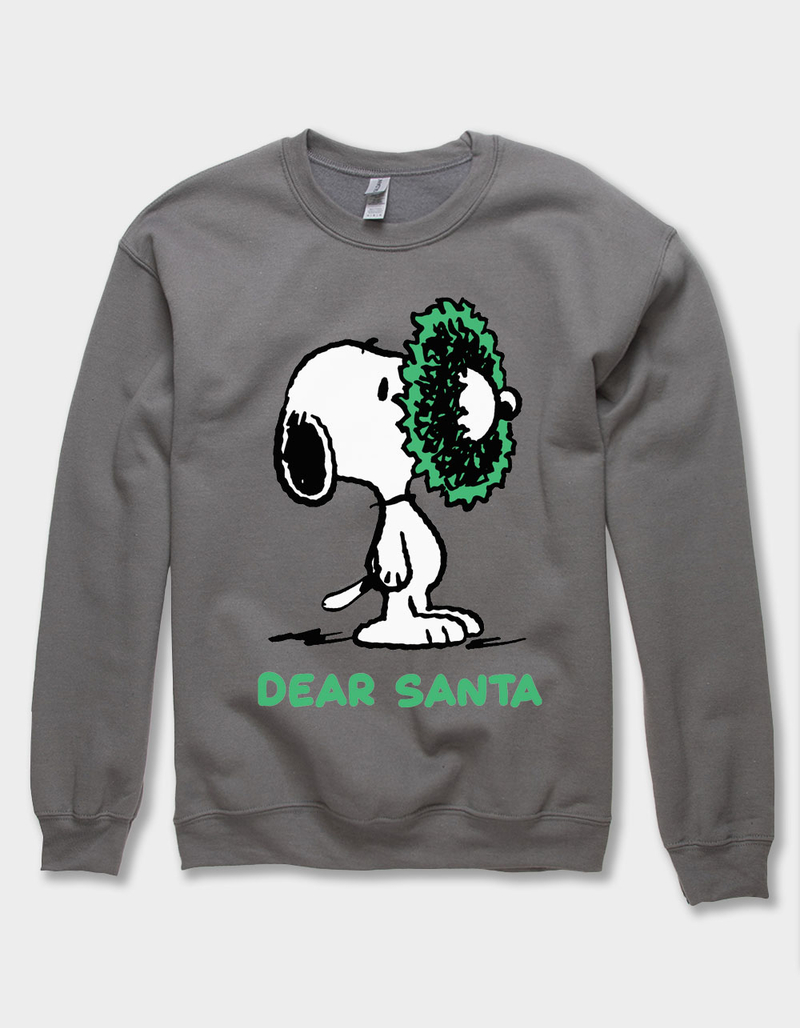 PEANUTS Dear Santa Unisex Crewneck Sweatshirt image number 0