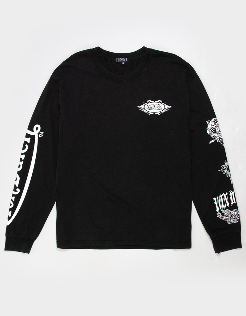 VON DUTCH Patch Mens Long Sleeve Tee image number 1