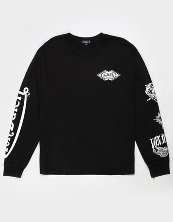 VON DUTCH Patch Mens Long Sleeve Tee Alternative Image