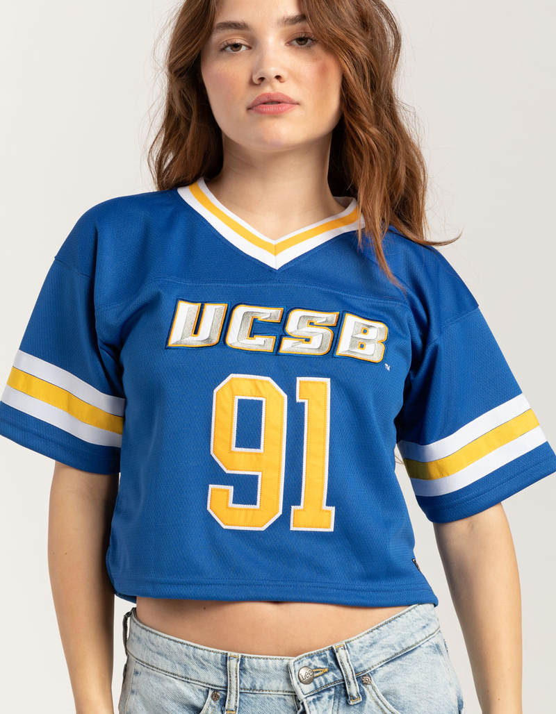 HYPE AND VICE UCSB Womens Football Jersey image number 1