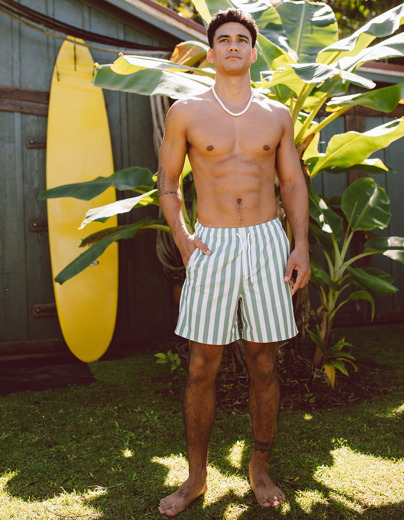 RSQ Mens 6.5" Swim Trunks image number 0