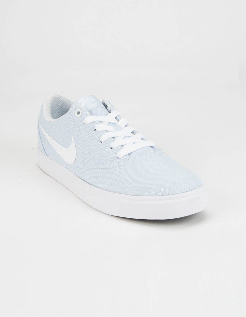NIKE SB Check Solarsoft Canvas Baby Blue Womens Shoes image number 1