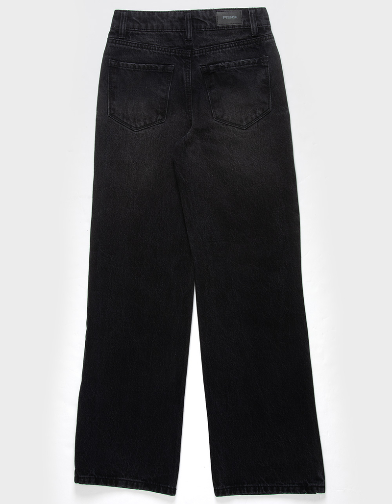 RSQ Girls High Rise Wide Leg Jeans image number 5