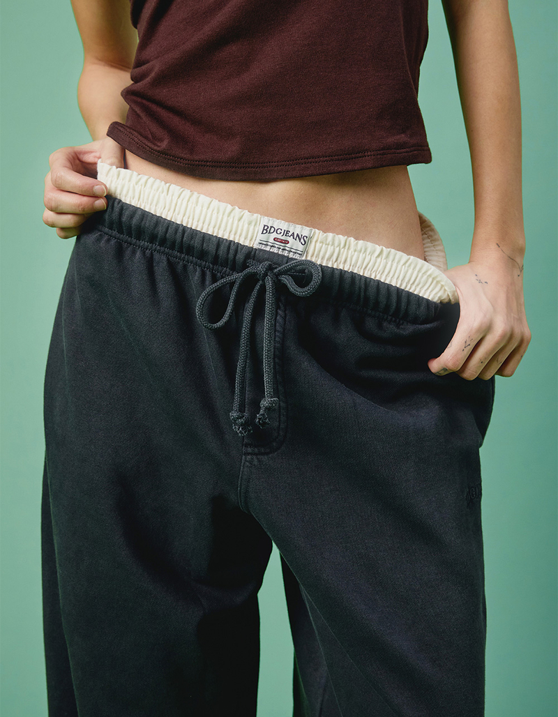 BDG Urban Outfitters Boxer Wide Leg Womens Joggers image number 5
