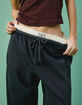 BDG Urban Outfitters Boxer Wide Leg Womens Joggers image number 6