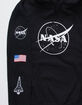 NEON RIOT NASA Logo Mens Hoodie image number 2