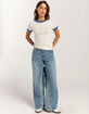 FREE PEOPLE Sporty Mix Womens Tee image number 2