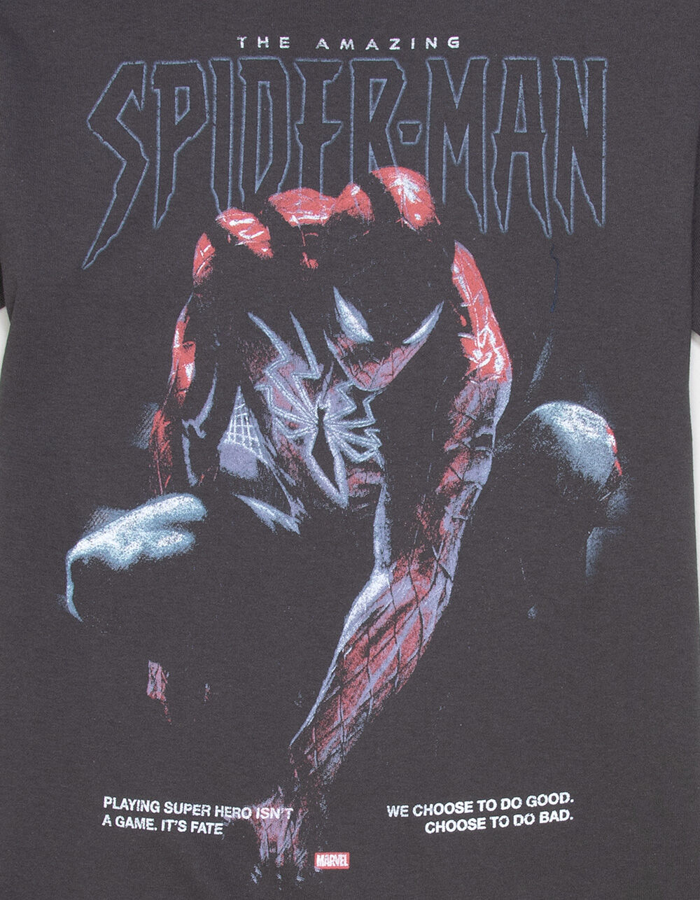 MARVEL Amazing Spider-Man Boys Tee - CHARCOAL - M | Tillys