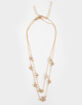 FULL TILT Layered Dainty Floral Necklace image number 1