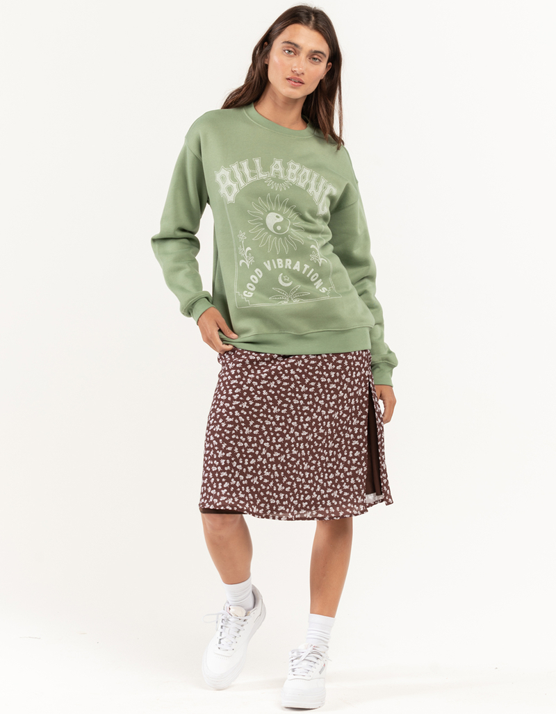 BILLABONG Good Vibes Womens Crewneck Sweatshirt image number 4