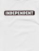 INDEPENDENT Bar Logo Mens Tee image number 2
