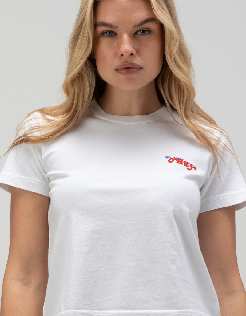 OBEY Miracle Of Living Womens Relaxed Tee image number 1