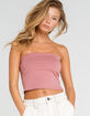 BOZZOLO Womens Pink Tube Top image number 1