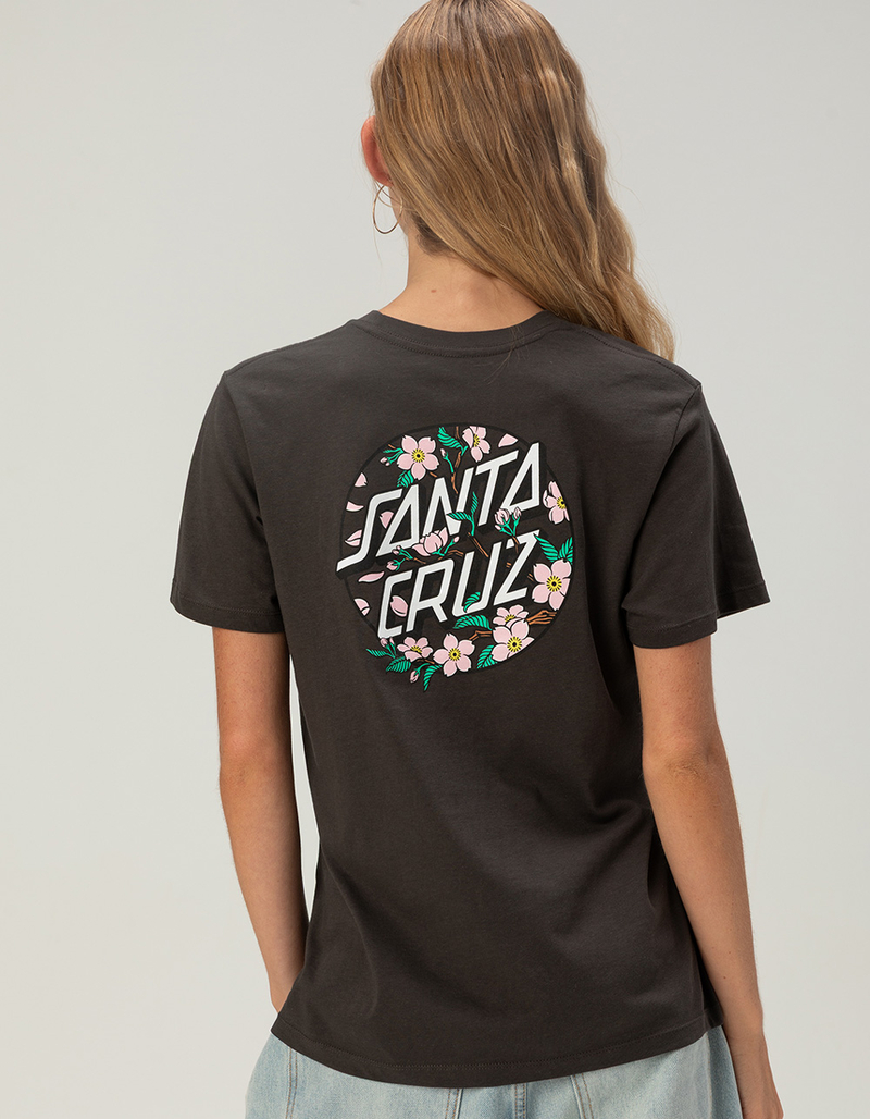 SANTA CRUZ Sakura Dot Womens Boyfriend Tee image number 0
