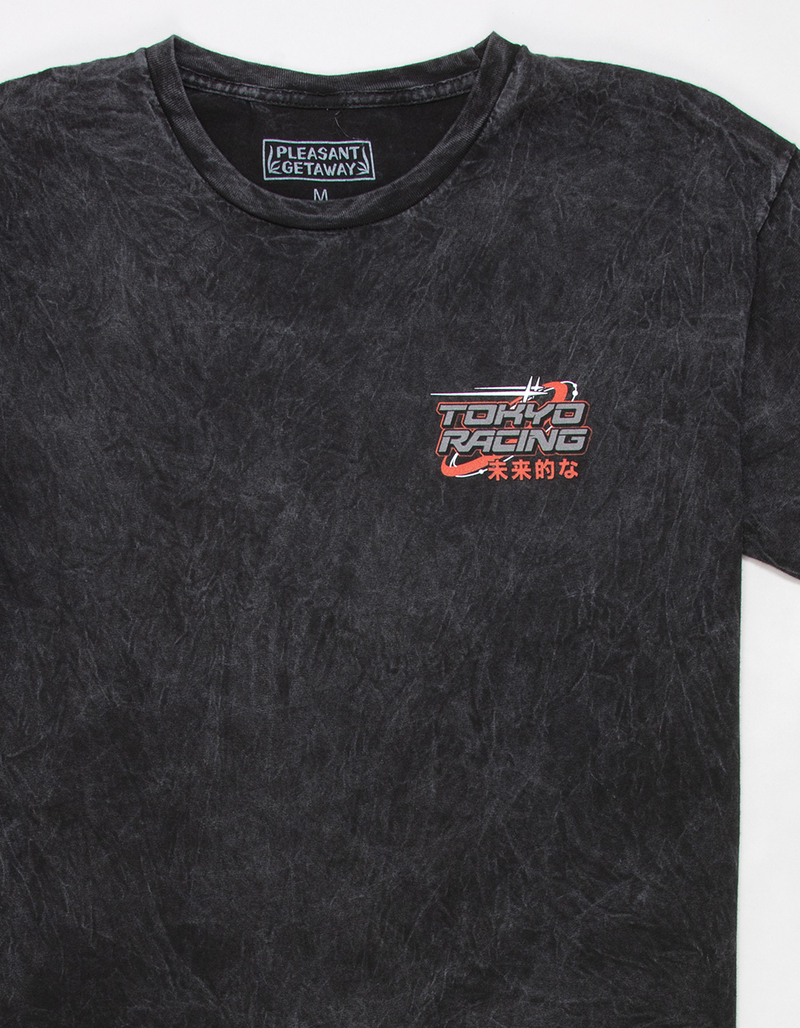 PLEASANT GETAWAY Tokyo Racing Futurist Mens Tee image number 2