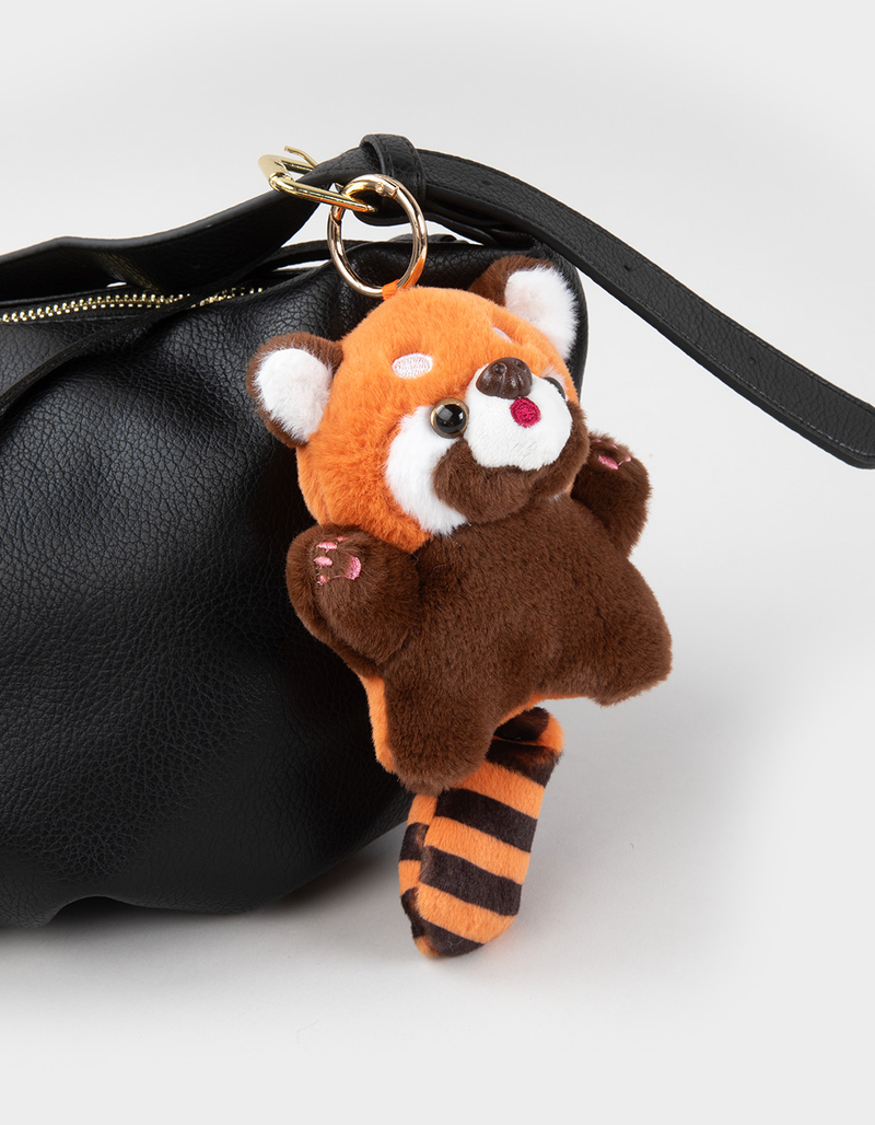 FULL TILT Plush Red Panda Bag Charm image number 2