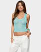 EDIKTED Eleora Sequin Knit Tank Top image number 1