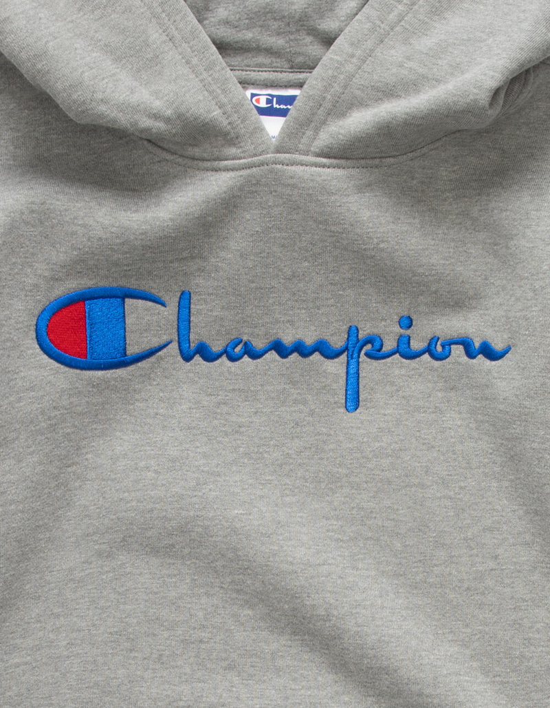 CHAMPION Vintage Script Embroidered Boys Hoodie image number 1