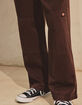 DICKIES Worn In Mens Double Knee Work Pants image number 5