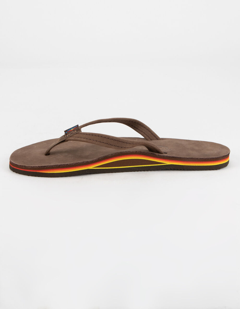 RAINBOW Narrow Strap Womens Flip Flops image number 3