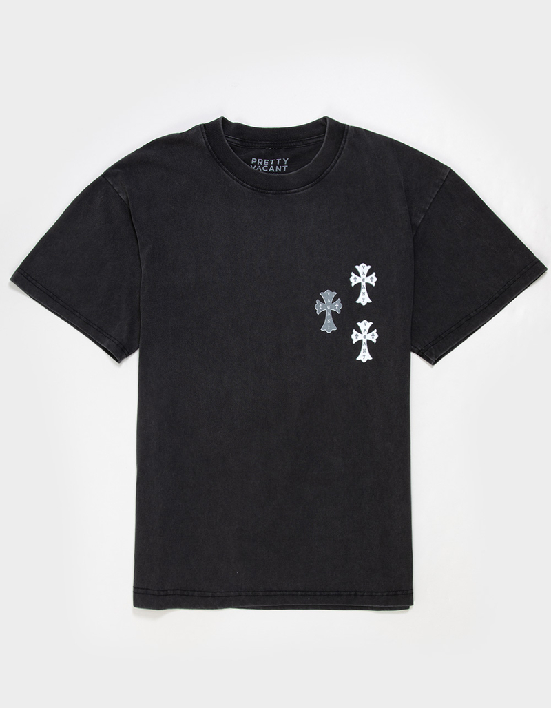 PRETTY VACANT Cross Mens Boxy Tee image number 1