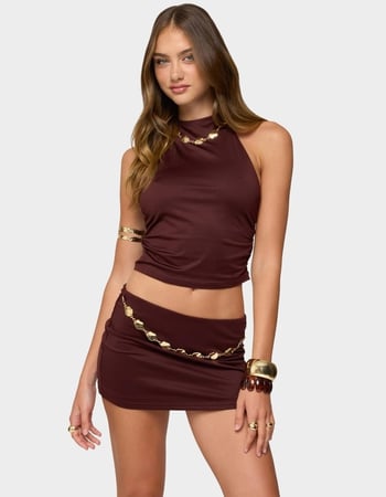 EDIKTED Briar Necklace Halter Top Primary Image