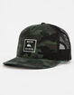 QUICKSILVER Clipster Camo Mens Trucker Hat image number 1