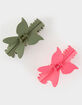 FULL TILT 2 Pack Oversized Butterfly Clips image number 3