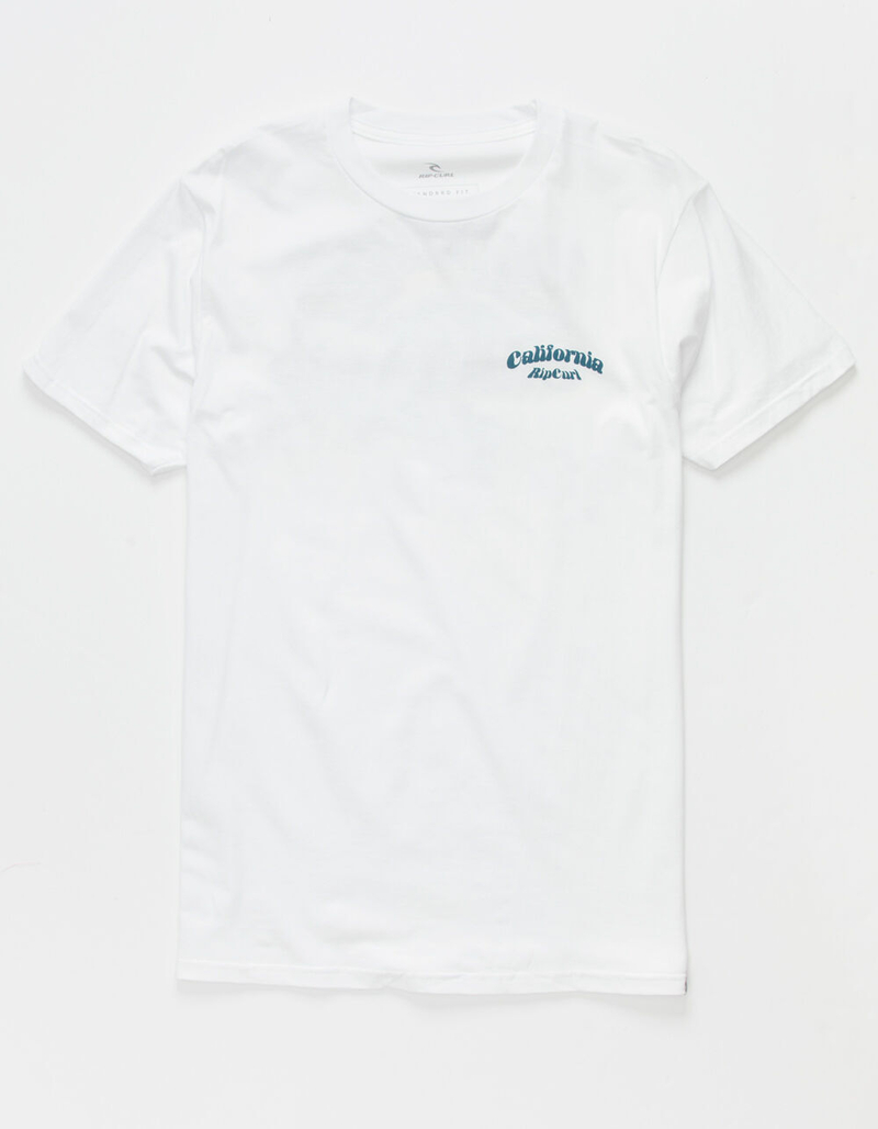 RIP CURL California Cosmic Barrel Mens T-Shirt image number 4