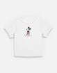 DISNEY Mickey Mouse Bored Womens Baby Tee image number 1