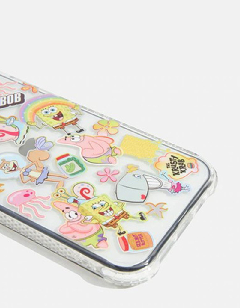 SKINNYDIP x SpongeBob Sticker Shock iPhone 12/12 Pro Phone Case image number 2