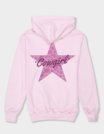 STAR Pink Cowgirl Unisex Kids Hoodie Primary Image