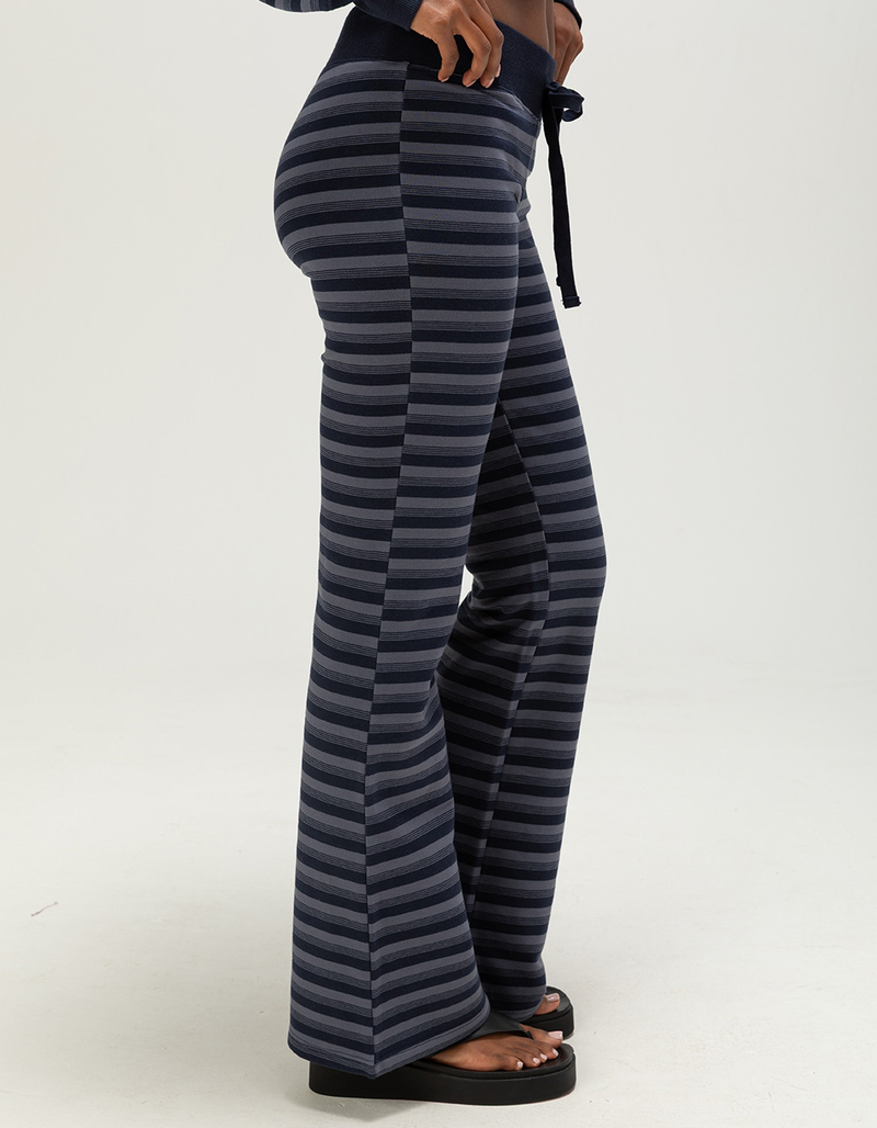 TILLYS Womens Stripe Bootcut Sweatpants image number 2