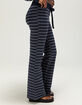 TILLYS Womens Stripe Bootcut Sweatpants image number 3