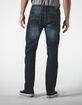 RSQ New York Mens Slim Straight Stretch Jeans image number 3