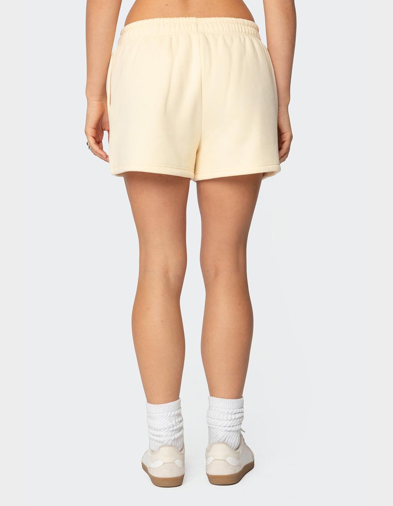 EDIKTED Orchid Babe Sweat Shorts image number 3